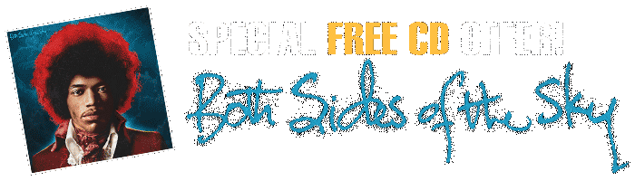 Free CD Offer: JIMI HENDRIX: BOTH SIDES OF THE SKY