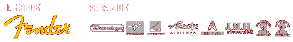 2016 Experience Hendrix Tour Sponsors