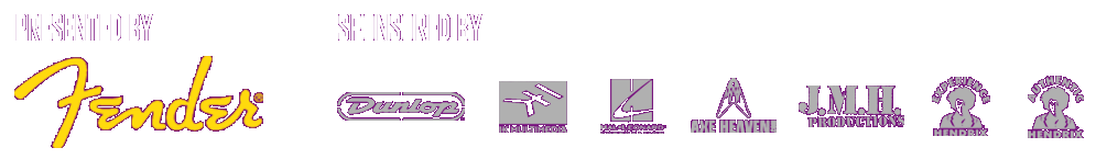 2017 Experience Hendrix Tour Sponsors