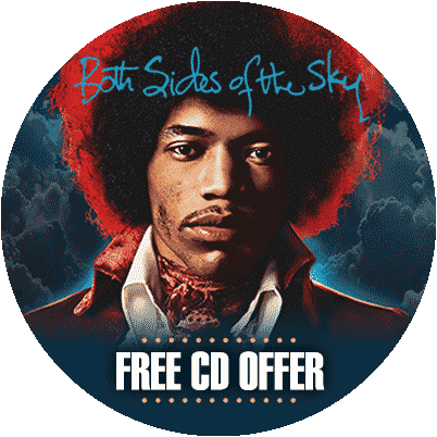 Get a FREE copy of JIMI HENDRIX: BOTH SIDES OF THE SKY CD with your purchase of a pair of tickets to this performance.